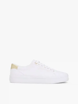 Metallic Accent Canvas Sneaker