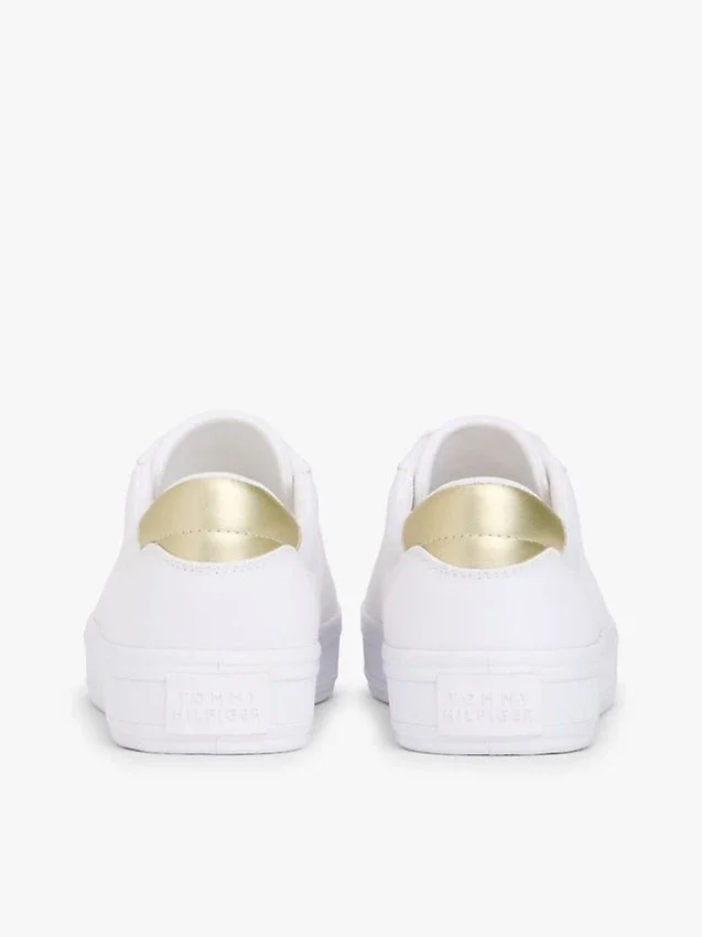 Metallic Accent Canvas Sneaker Metallic Accent Canvas Sneaker