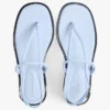 Metallic Accent Leather Sandal Metallic Accent Leather Sandal
