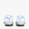 Metallic Accent Leather Sandal Metallic Accent Leather Sandal