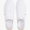 Metallic Heel Canvas Sneaker