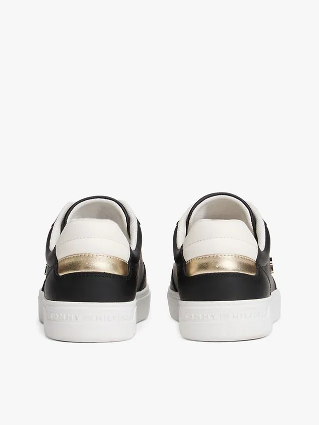 Metallic Leather Court Sneaker Metallic Leather Court Sneaker