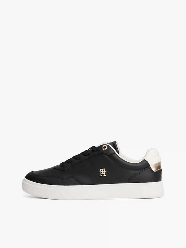Metallic Leather Court Sneaker Metallic Leather Court Sneaker