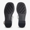 Metallic Leather Sandal