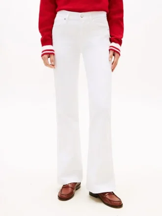 Mid-Rise Stretch Flare Jean