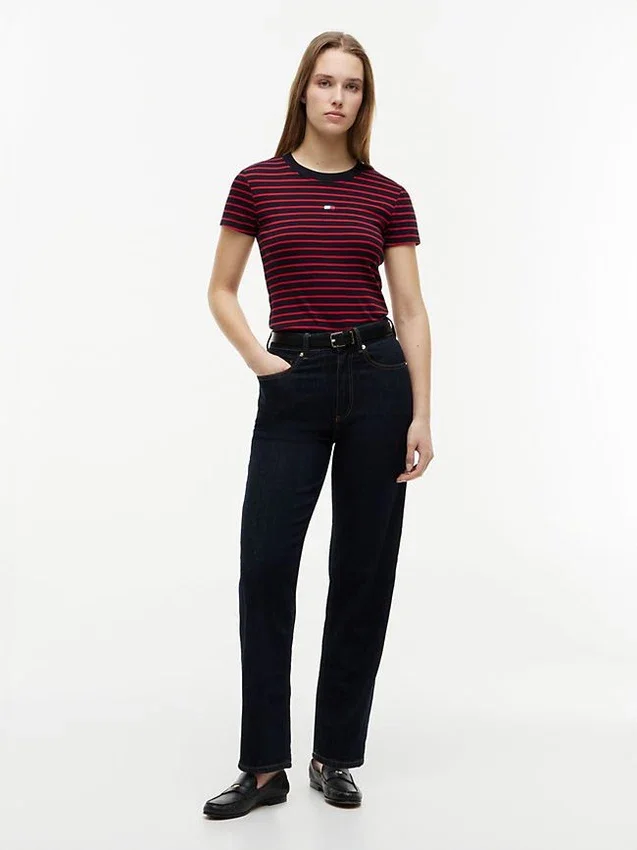 Mini Flag Logo Striped Favorite T-Shirt Mini Flag Logo Striped Favorite T-Shirt