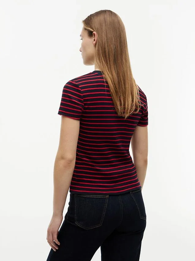 Mini Flag Logo Striped Favorite T-Shirt Mini Flag Logo Striped Favorite T-Shirt