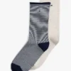 Mini Stripe Trouser Sock 2-Pack