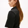 Mix Media Pleated Midi Dress Mix Media Pleated Midi Dress