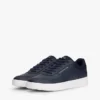 Mixed Media Leather Court Sneaker