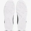 Mixed Media Leather Court Sneaker