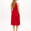 Mixed-Media Pleated Tank Dress Mixed-Media Pleated Tank Dress
