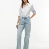 Mixed-Stripe Stretch Oxford Shirt Mixed-Stripe Stretch Oxford Shirt