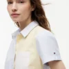 Mixed-Stripe Stretch Oxford Shirt Mixed-Stripe Stretch Oxford Shirt