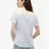 Mixed-Stripe Stretch Oxford Shirt Mixed-Stripe Stretch Oxford Shirt