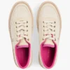 Mixed-Texture Canvas Platform Sneaker Mixed-Texture Canvas Platform Sneaker