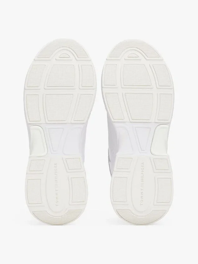 Mixed-Texture Chunky Leather Sneaker Mixed-Texture Chunky Leather Sneaker