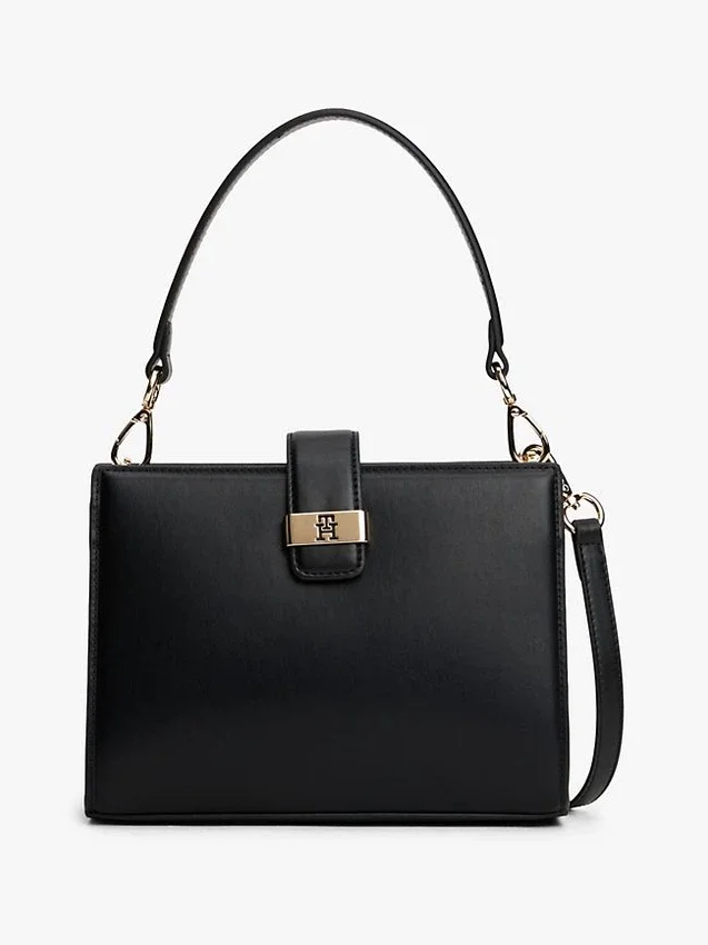 Monogram Clasp Mini Satchel Bag Monogram Clasp Mini Satchel Bag
