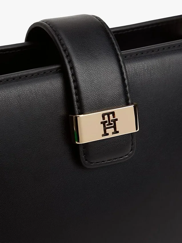 Monogram Clasp Mini Satchel Bag Monogram Clasp Mini Satchel Bag