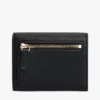 Monogram Clasp Pebbled Trifold Wallet Monogram Clasp Pebbled Trifold Wallet
