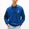 Monogram Crest Rugby Polo Sweatshirt