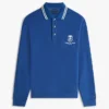Monogram Crest Rugby Polo Sweatshirt