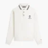Monogram Crest Rugby Polo Sweatshirt