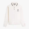 Monogram Crest Rugby Polo Sweatshirt
