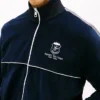 Monogram Crest Velour Track Jacket