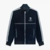 Monogram Crest Velour Track Jacket