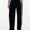 Monogram Crest Velour Track Pant