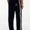 Monogram Crest Velour Track Pant