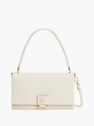 Monogram Flap-Closure Crossbody Bag