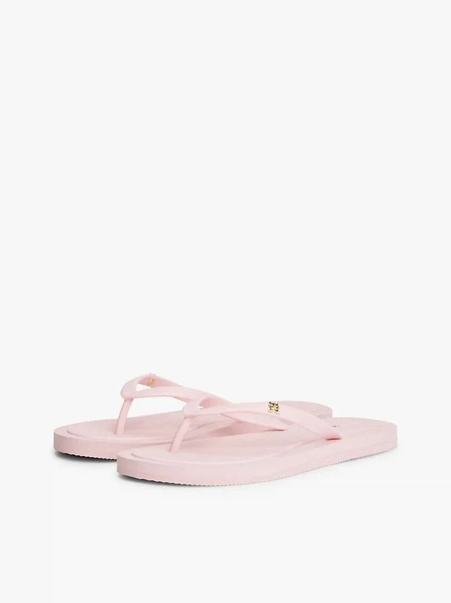 Monogram Hardware Flip Flop Monogram Hardware Flip Flop