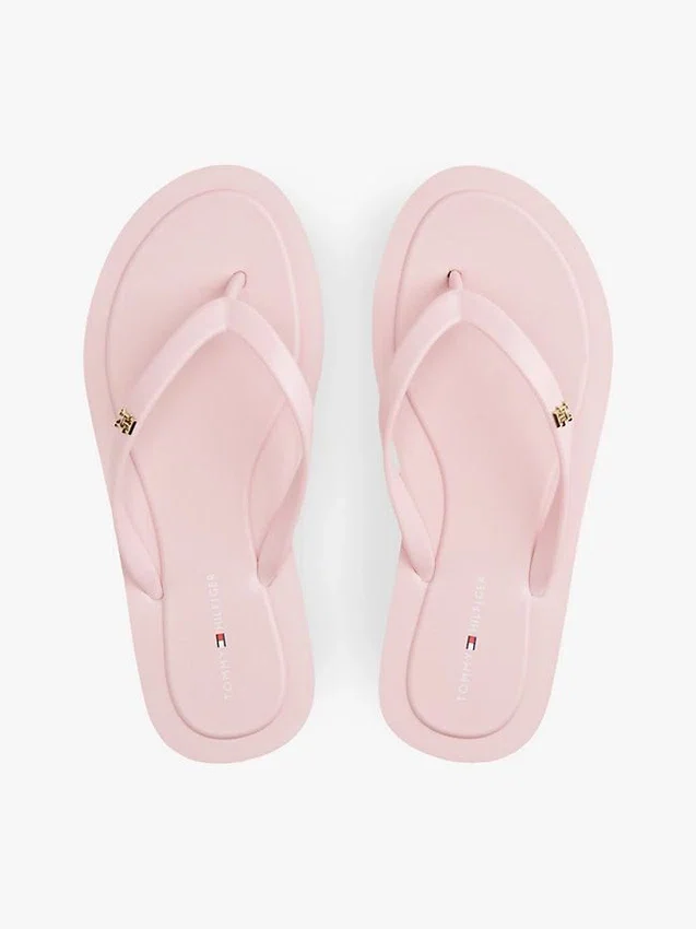 Monogram Hardware Flip Flop Monogram Hardware Flip Flop