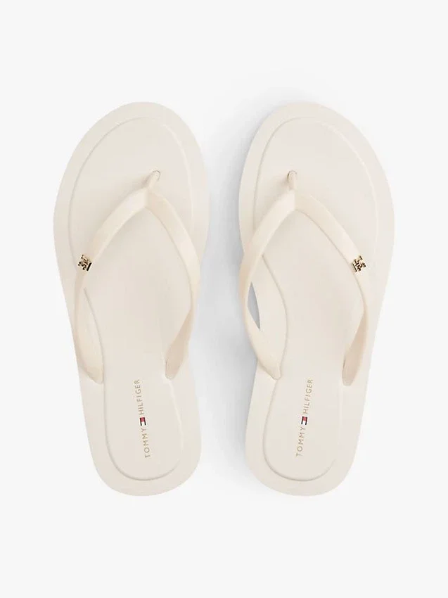 Monogram Hardware Flip Flop Monogram Hardware Flip Flop