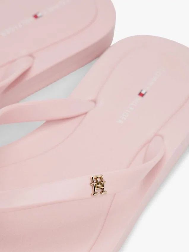 Monogram Hardware Flip Flop Monogram Hardware Flip Flop