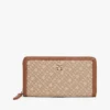 Monogram Jacquard Zip Wallet Monogram Jacquard Zip Wallet