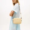 Monogram Logo Raffia Crossbody Bag Monogram Logo Raffia Crossbody Bag