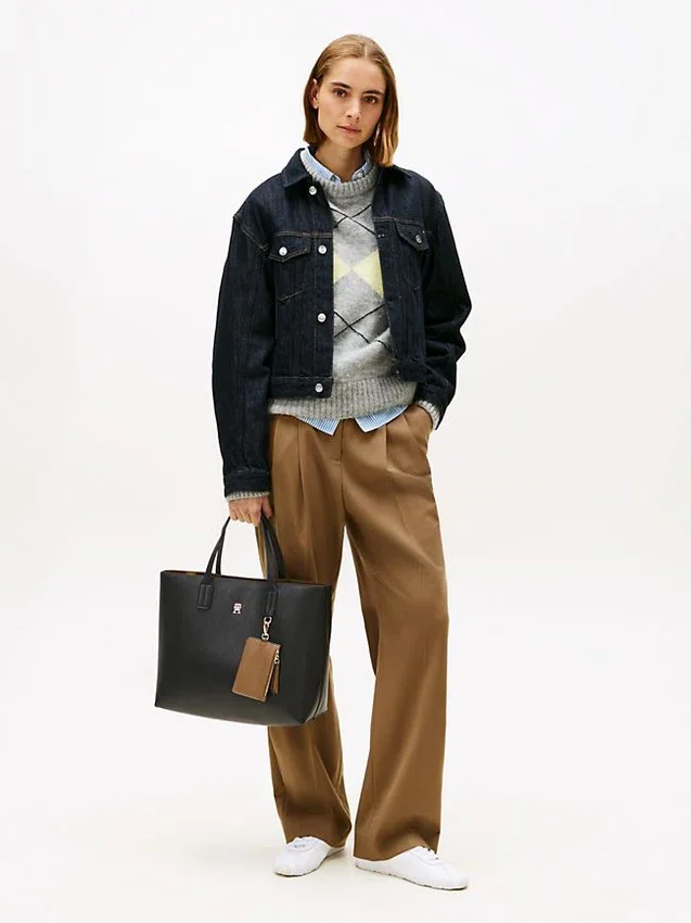 Monogram Logo Satchel Bag Monogram Logo Satchel Bag