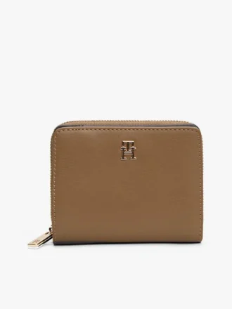 Monogram Logo Zip Wallet