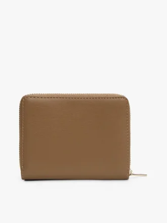 Monogram Logo Zip Wallet