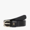 Monogram Slim Leather Belt Monogram Slim Leather Belt