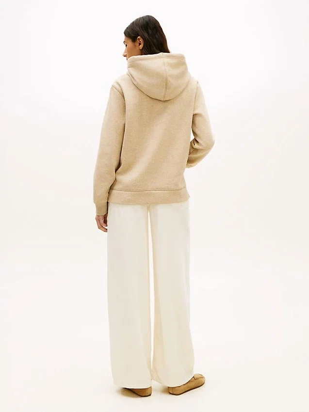 Monotype Logo Heathered Hoodie Monotype Logo Heathered Hoodie