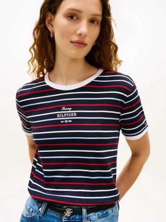 Monotype Logo Ringer T-Shirt