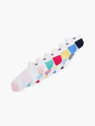 Multicolor Sport Ankle Sock 6-Pack Multicolor Sport Ankle Sock 6-Pack