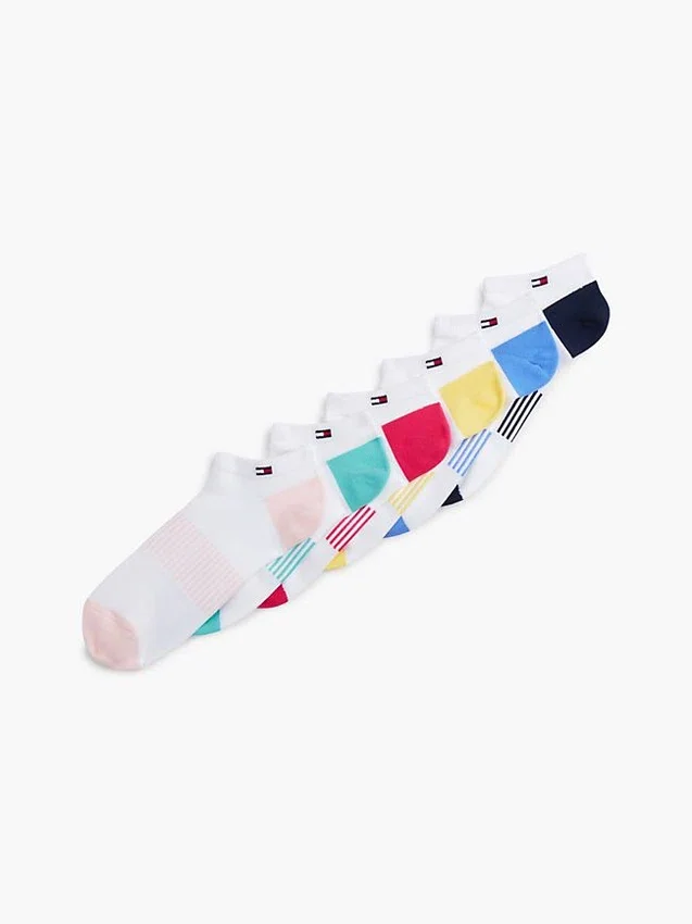 Multicolor Sport Ankle Sock 6-Pack Multicolor Sport Ankle Sock 6-Pack