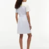 Multistripe Oxford Shirtdress