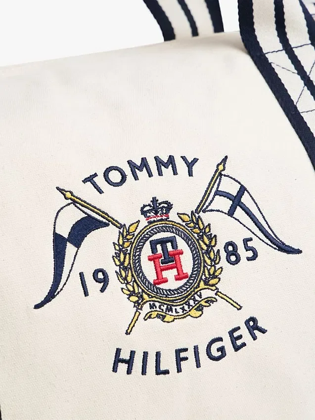 Nautical Crest Canvas Duffel Bag Nautical Crest Canvas Duffel Bag