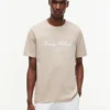 Nautical Script Logo Striped T-Shirt